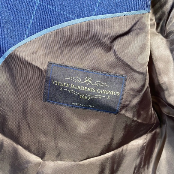 NEW Brooks Brothers 46L 38x34 Brooksgate Regent Vitale Barberis Canonico Suit - Picture 6 of 13